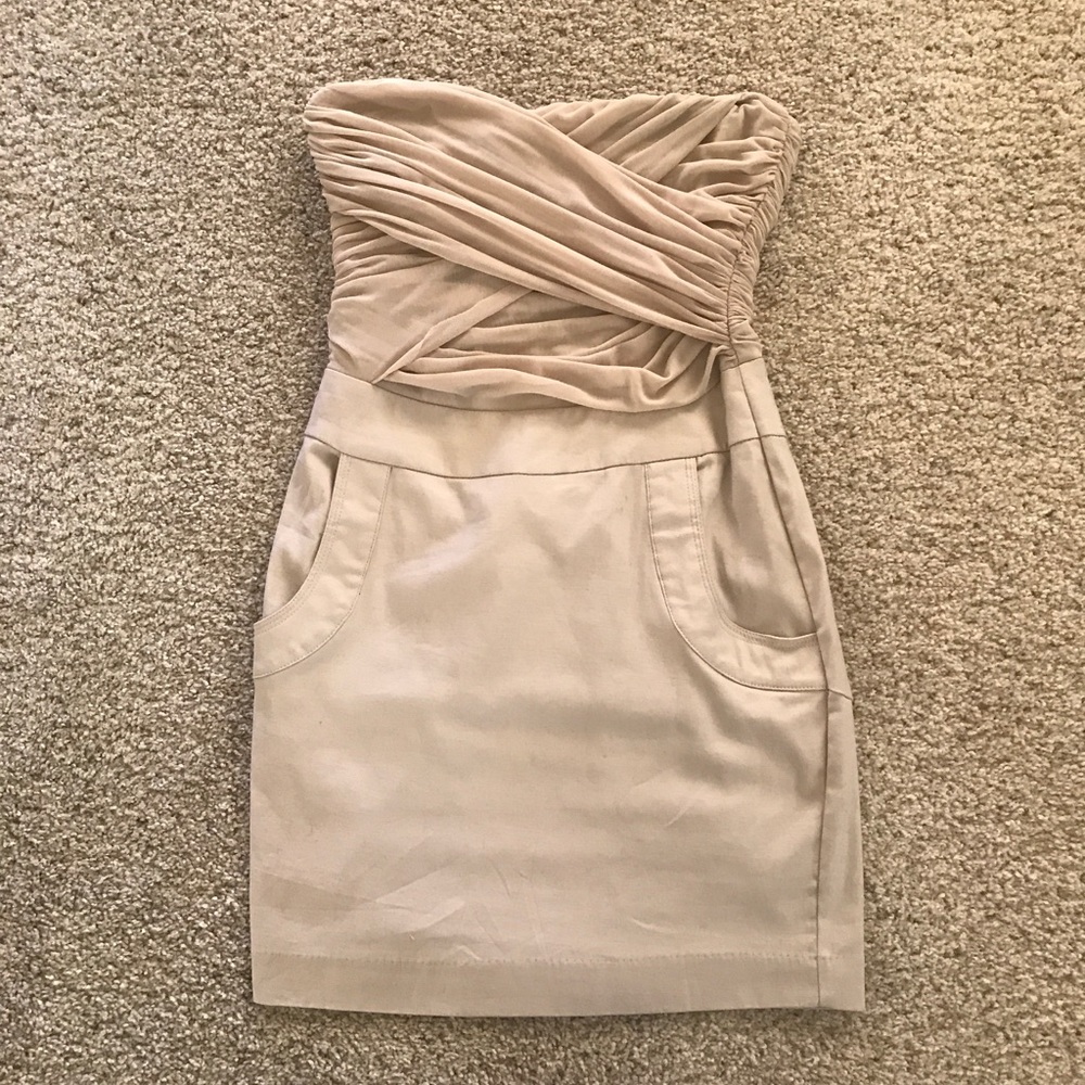 arc & co. strapless dress